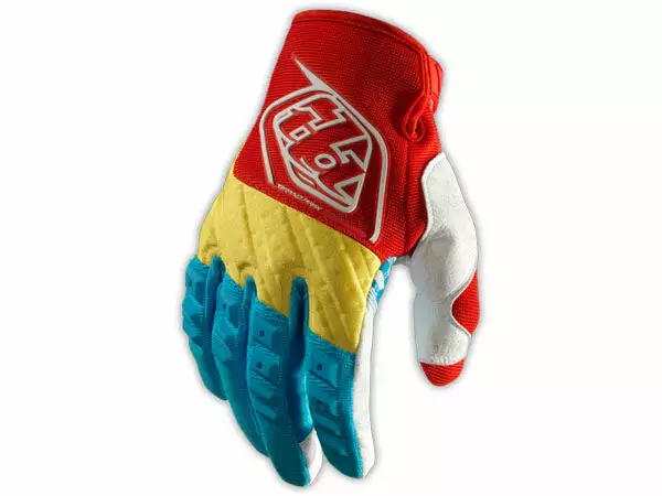 Troy Lee 2014 GP Gloves-Blue/Yellow 1 Troy Lee 2014 GP Gloves-Blue/Yellow