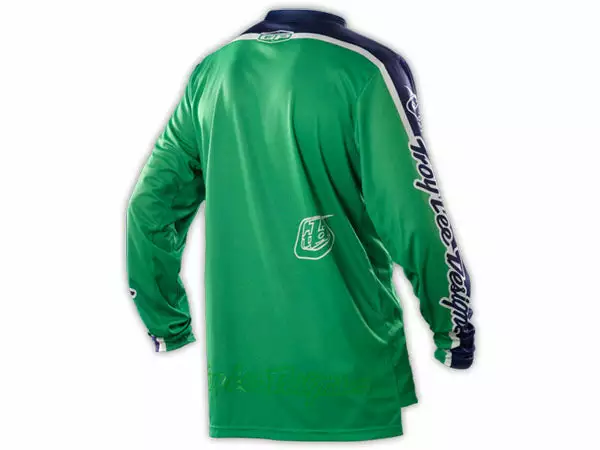 Troy Lee 2014 GP Race Jersey-Factory Green RACE WEAR