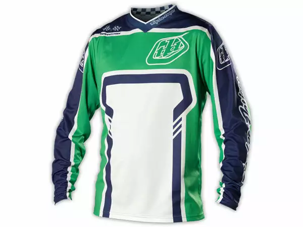 Troy Lee 2014 GP Race Jersey-Factory Green RACE WEAR