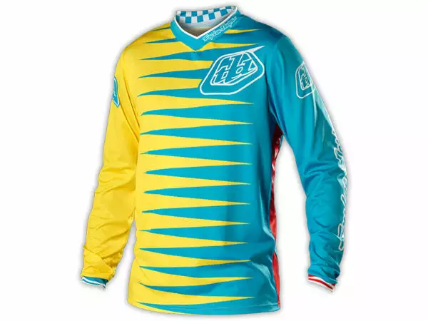 Troy Lee 2014 GP Race Jersey-Joker Blue/Yellow 1 Troy Lee 2014 GP Race Jersey-Joker Blue/Yellow