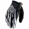 Troy Lee Sprint Gloves-Black/White RACE WEAR