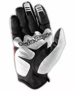 Troy Lee Sprint Gloves-Red/White/Black RACE WEAR