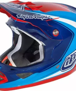 Troy Lee 2013 D3 Carbon Helmet-Mirage Blue