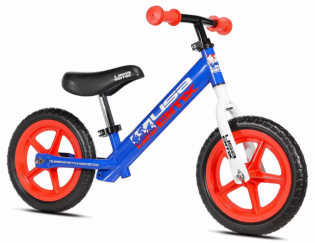 Jrbmx001 USABMX Balance Bike-12"-Blue/Red PUSH BIKES 1 Jrbmx001 USABMX Balance Bike-12"-Blue/Red PUSH BIKES