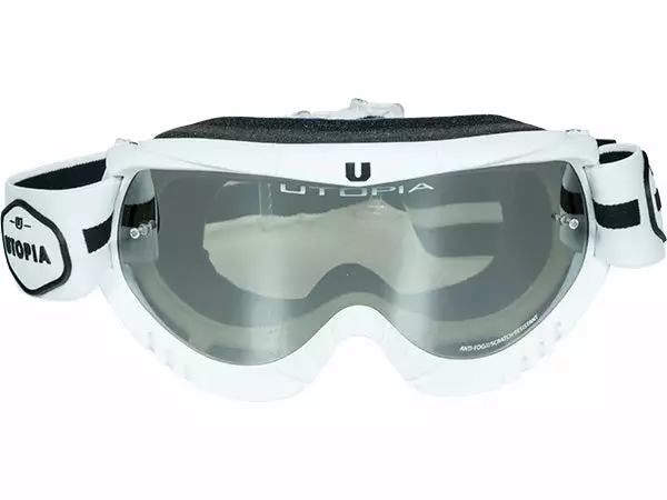 PROTECTIVE GEAR Utopia Slayer Pro MX Classic Goggle-White 2 PROTECTIVE GEAR Utopia Slayer Pro MX Classic Goggle-White