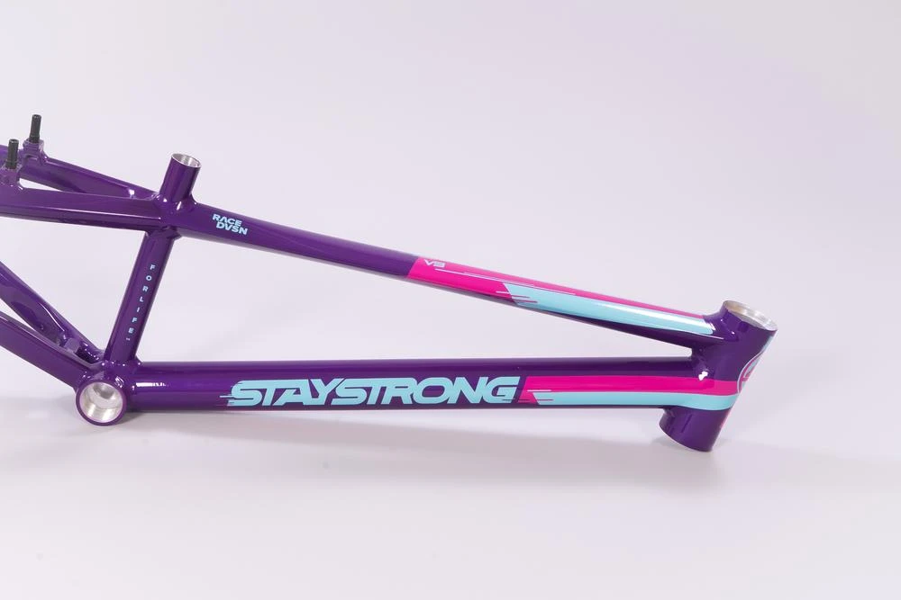 Stay Strong For Life V3 BMX Race Frame-Purple FRAMES 12 Stay Strong For Life V3 BMX Race Frame-Purple FRAMES