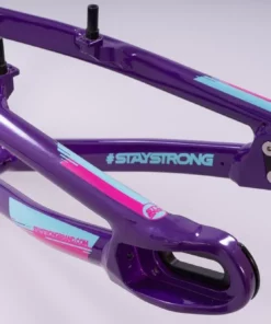 Stay Strong For Life V3 BMX Race Frame-Purple FRAMES 27 Stay Strong For Life V3 BMX Race Frame-Purple FRAMES