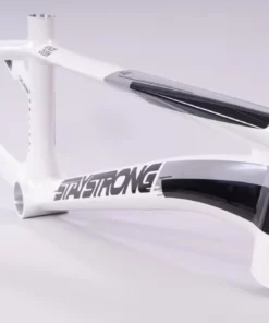 Stay Strong For Life V3 BMX Race Frame-White