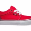 Vans Chukka Low Shoes-Bright Red