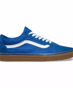 Vans Old Skool Gumsole Shoes-Olympian Blue/Gum
