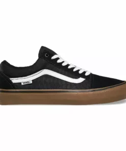 Vans Old Skool Pro Shoes-Black/Gum/White