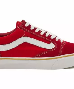 Vans TNT 5 Shoes-Red/Gold/White