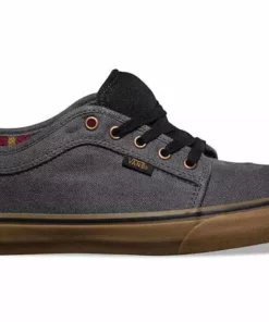 Vans Chukka Low Shoes-Dark Gray/Gum