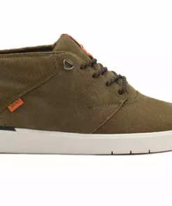 Vans LXVI Secant Shoes-Olive/Orange