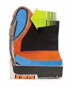 Vans LXVI Secant Shoes-Olive/Orange 7 Vans LXVI Secant Shoes-Olive/Orange