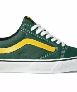 Vans TNT 5 Shoes-Oak Green/Yellow
