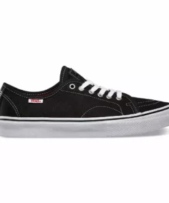 Vans AV Classic Shoes-Black/White/Mid Grey
