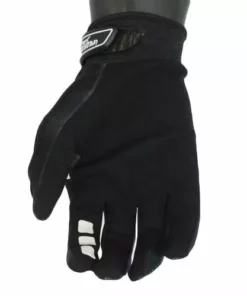 Corsa Unleashed Velcro Glove-Black/White RACE WEAR