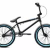 Verde Cadet BMX Bike-18"-Matte Black/Aqua LITTLE BIKES