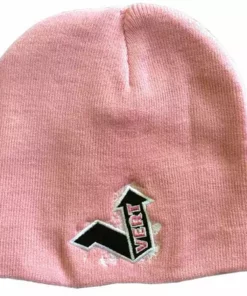 Vert Skully Beanie-Pink/Black