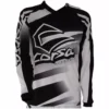 Corsa Warrior BMX Jersey-White/Black RACE WEAR