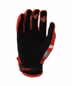 RACE WEAR Corsa Warrior BMX Gloves-Red