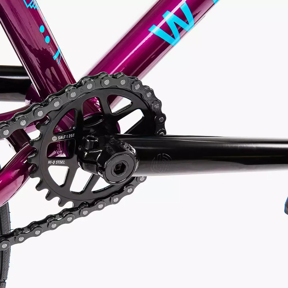 We The People CRS 18" BMX Bike-Metallic Purple FREESTYLE BIKES 7 We The People CRS 18" BMX Bike-Metallic Purple FREESTYLE BIKES