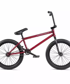 We The People Justice 20.75"TT-Matte Translucent Red FREESTYLE BIKES