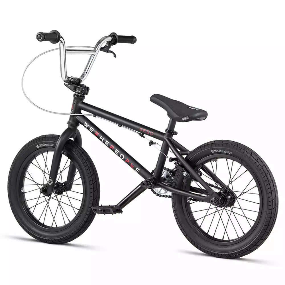 FREESTYLE BIKES We The People Seed 16" BMX Bike-Matte Black 3 FREESTYLE BIKES We The People Seed 16" BMX Bike-Matte Black