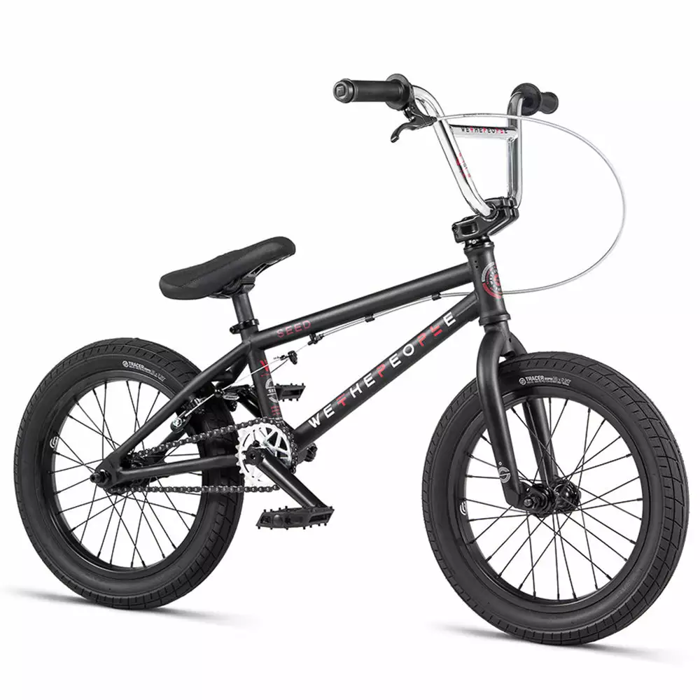 FREESTYLE BIKES We The People Seed 16" BMX Bike-Matte Black 2 FREESTYLE BIKES We The People Seed 16" BMX Bike-Matte Black