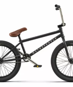 We The People Trust 20" BMX Bike 21" TT - Matte Black FREESTYLE BIKES