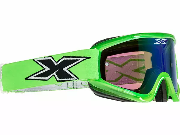 EKS Brand X-Brand Gox Limited Goggles-Transparent Flo Green PROTECTIVE GEAR 1 EKS Brand X-Brand Gox Limited Goggles-Transparent Flo Green PROTECTIVE GEAR