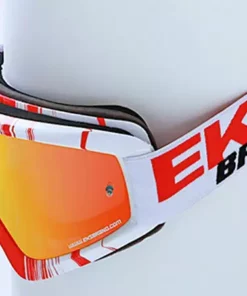 EKS Brand X-Brand Gox Phantom Goggles-Red/White