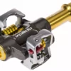 Xpedo M-Force MF-4A Clipless Pedals-Black/Gold