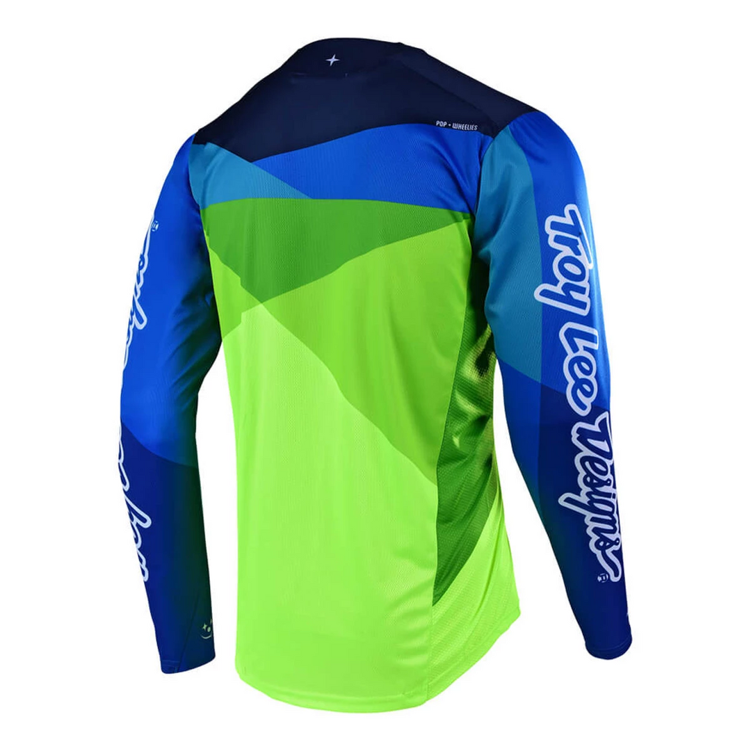 RACE WEAR Troy Lee Designs 2019 Sprint Jet Jersey-Yellow/Green 2 RACE WEAR Troy Lee Designs 2019 Sprint Jet Jersey-Yellow/Green