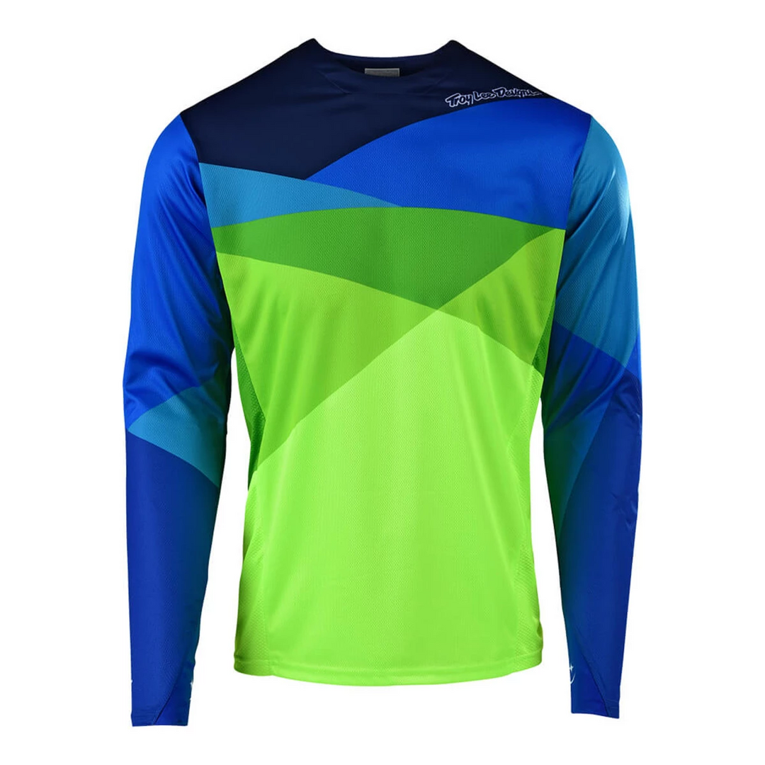 RACE WEAR Troy Lee Designs 2019 Sprint Jet Jersey-Yellow/Green 3 RACE WEAR Troy Lee Designs 2019 Sprint Jet Jersey-Yellow/Green
