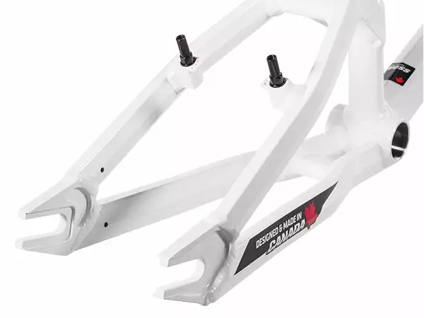 FRAMES Yess Type X BMX Race Frame-White 3 FRAMES Yess Type X BMX Race Frame-White