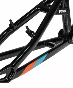 Yess Type O BMX Race Frame-Black FRAMES