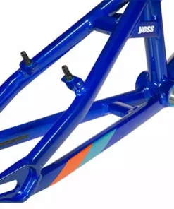 Yess Type O BMX Race Frame-Blue FRAMES